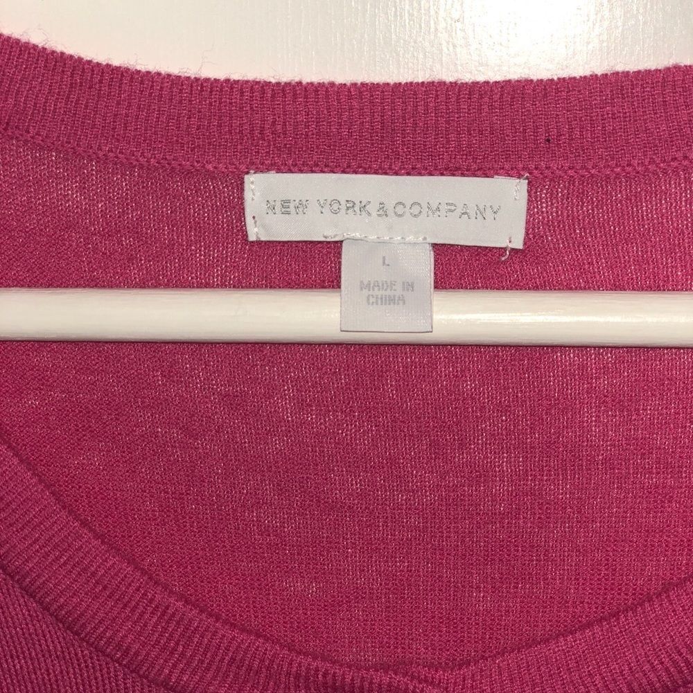 Long Sleevd Button Up Sweater - Picture 3 of 3